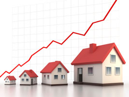 Real Estate investments increase in Value
