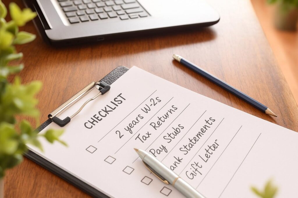 Checklist for Arizona buyers preparing mortgage documents