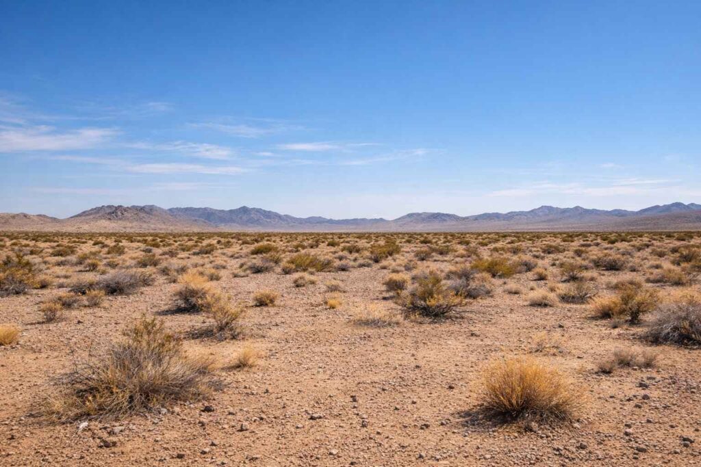 Rural Arizona desert land near Kingman with open acreage and distant mountains